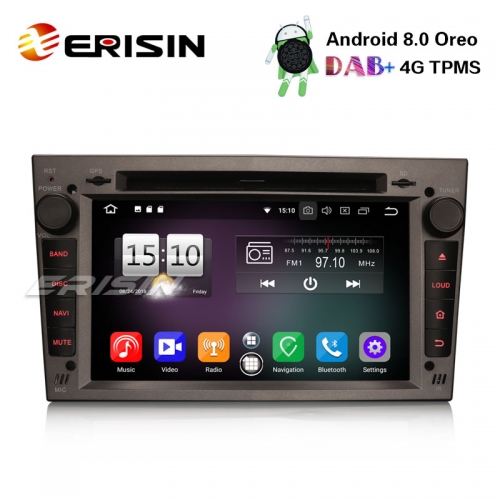 Erisin ES7560PG 7" 8-Core Android 8.0 Opel Vauxhall Vectra Astra Corsa Car Stereo DAB+GPS BT OBD CD