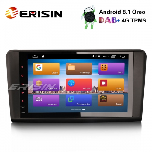 Erisin ES2894L 9" DAB+ Android 8.1 GPS Navi DVB-T2 4G Autoradio for Mercedes ML/GL Klasse W164 X164