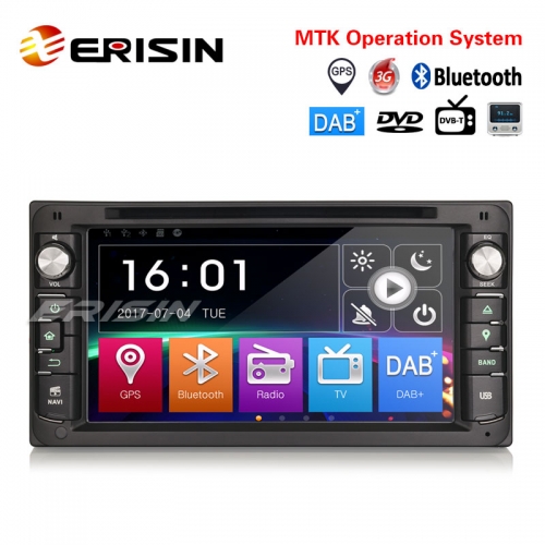 Erisin ES6903KD 7" Car DVD Player DAB+ GPS For TOYOTA COROLLA EX RAV4 VIOS HILUX PRADO VITZ COWRY