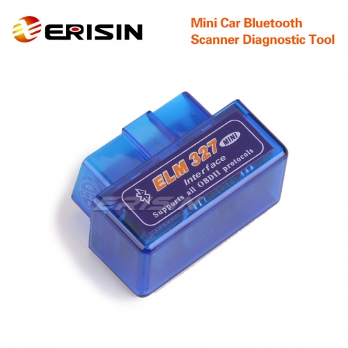 Erisin ES350 Mini OBD2 ELM327 V1.5 Car Bluetooth Scanner Tool Diagnostic Android Car Stereo DVD