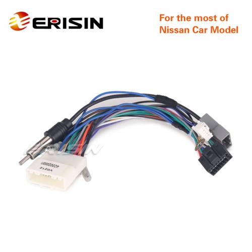 Erisin Nissan-Cable-A 2 Din Unversal Car Power Cable