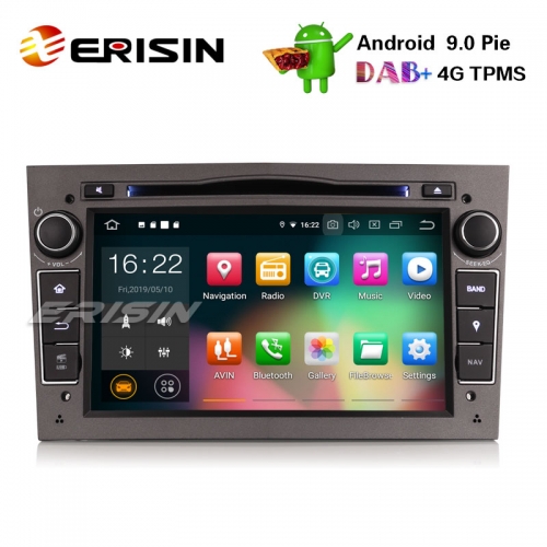 Erisin ES7960PG 7" Android 9.0 Opel Vauxhall Vextra Astra Corsa Car Stereo DVD DAB+ GPS Wifi OBD