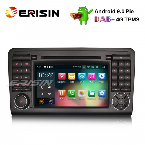 Erisin ES7983L 7" 8-Core Android 9.0 GPS DAB+ Car Stereo CD DVR BT Mercedes ML/GL Klasse W164 X164