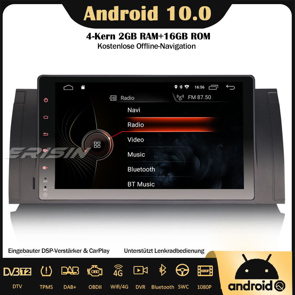 thumbnail image 2 of Eonon UX6SK Plus 2 DIN Android 13 Car Stereo - 10.1" QLED, 6GB RAM, 64GB Storage, Wireless CarPlay & Android Auto, GPS 2 of 5